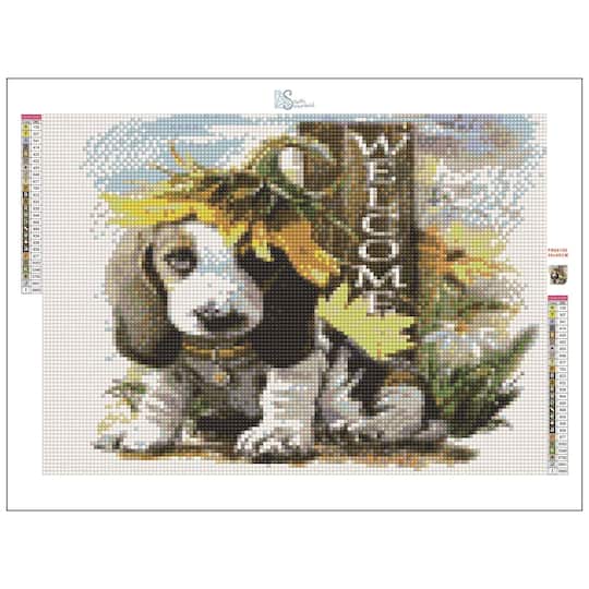 Sparkly Selections Welcome Puppy Diamond Painting Kit